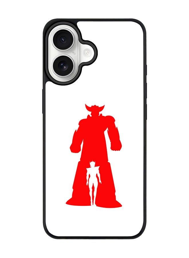 Stylizedd iPhone 17 Case, [Compatible with MagSafe] Slim Magnetic cover Phone Case iPhone 17 -Grendizer (White) - Image 1