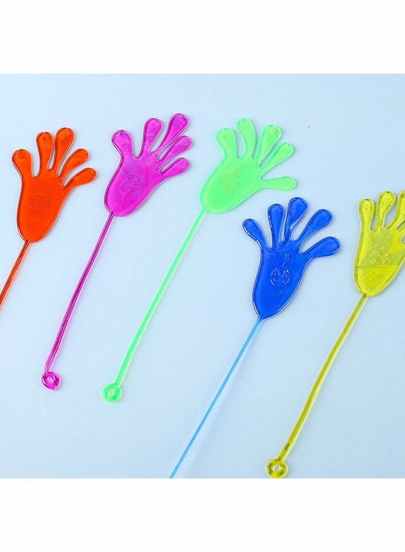 20 PCS Sticky Hands, Sticky Finger, Kids' Party Favor Sets, Fun Toys, Party Favors, Wacky Fun Stretchy Sticky Hands, Party Favors, Birthday Parties Articles, Toys for Sensory Kids - Image 5