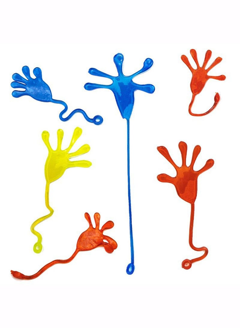 20 PCS Sticky Hands, Sticky Finger, Kids' Party Favor Sets, Fun Toys, Party Favors, Wacky Fun Stretchy Sticky Hands, Party Favors, Birthday Parties Articles, Toys for Sensory Kids - Image 2