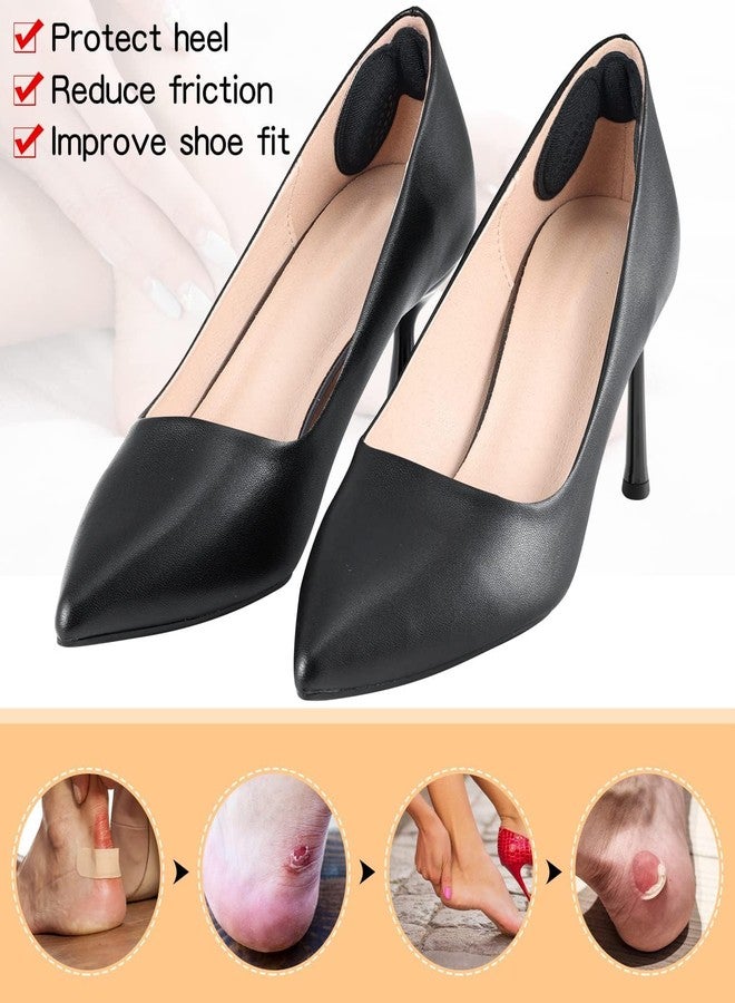 MINNESOTA Self-Adhesive Heel Grip Liner Cushion Inserts for Loose Shoes Foam Material, Foot Care Protector Grips Liners, Filler Improved Shoe Fit and Comfort For Men & Women - Pack Of 1 Pair - Black - Image 5
