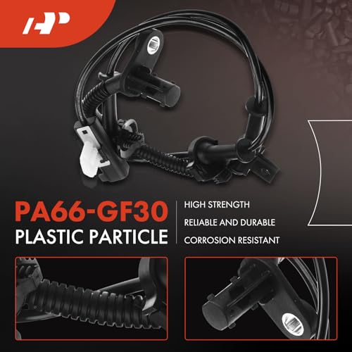 A-Premium ABS Wheel Speed Sensor Compatible with Ford Models - Ranger 2010-2011, L4 2.3L/V6 4.0L, RWD - Front Driver or Passenger Side, Replace# AL5Z2C204A, AL542C204AC - Image 4