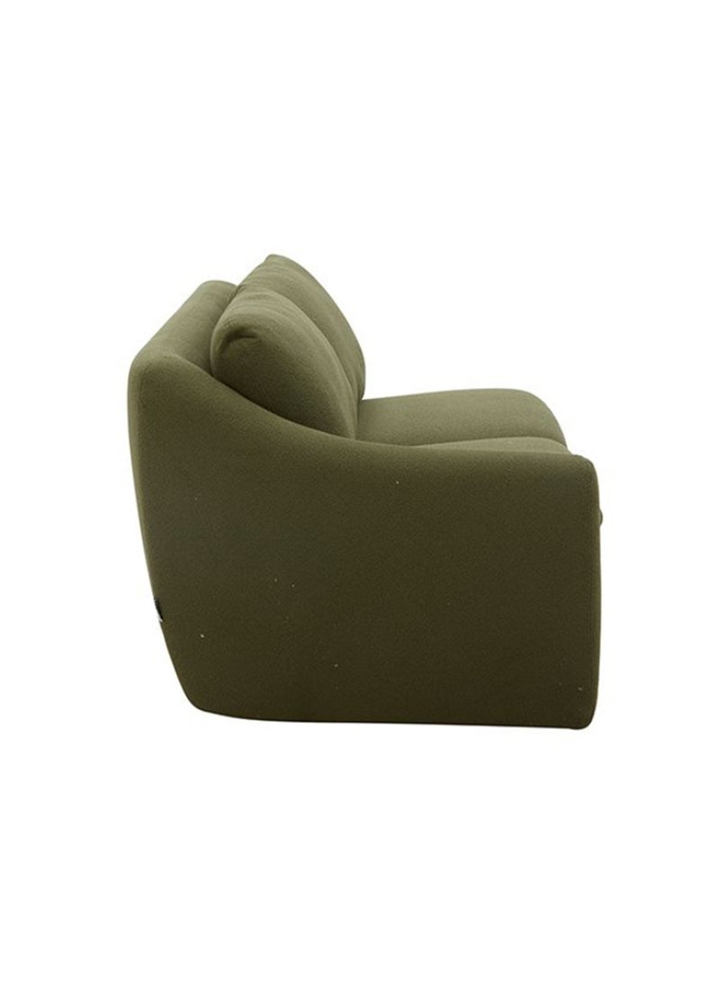 DANUBE HOME Summer Sectional Fabric Corner Sofa Corner Sofa | Modern Design L Shape Corner Sofas | Comfortable Living Room Furniture L297xW297xH92cm - Summer Green  - Image 5