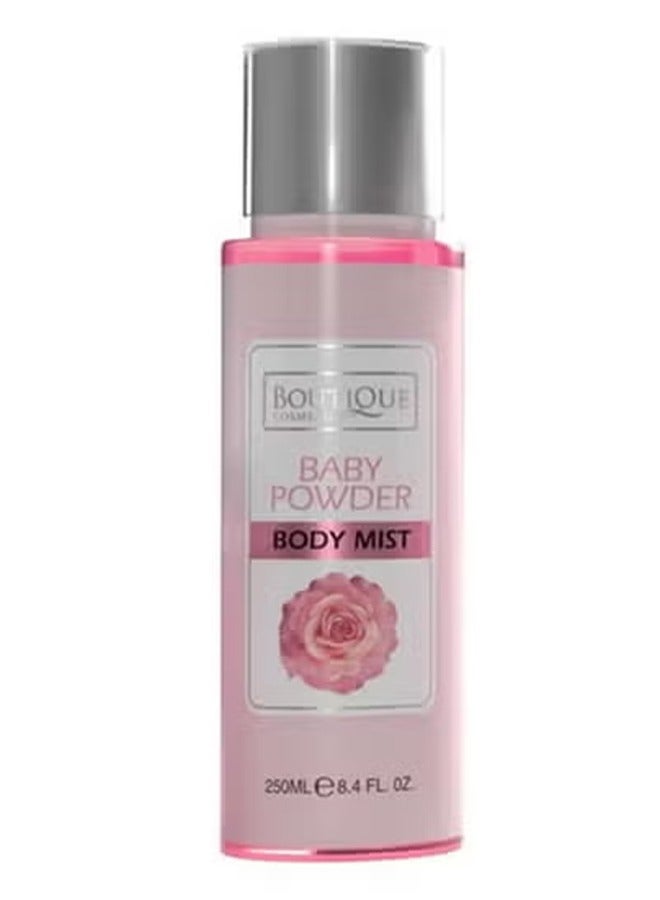 BOUTIQUE BABY POWDER PINK BODY SPLASH 250 ML - Image 3
