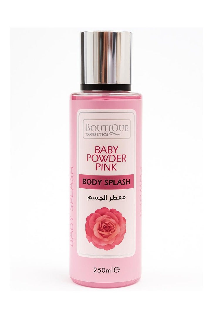 BOUTIQUE BABY POWDER PINK BODY SPLASH 250 ML - Image 1
