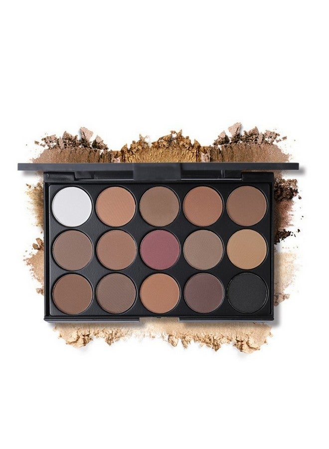 FantasyDay Pro 15 Colors Eyeshadow Makeup Palette Cosemetic Contouring Kit Ideal For Professional And Daily Use - Image 2