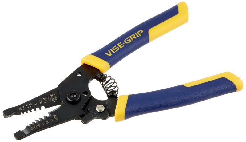 IRWIN VISE-GRIP Wire Stripping Tool/Wire Cutter, 6-Inch (2078316) - Image 3