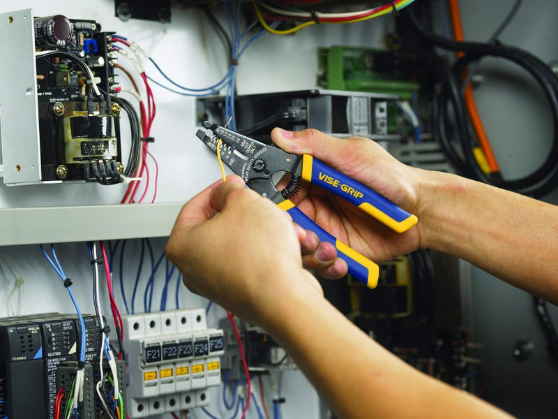 IRWIN VISE-GRIP Wire Stripping Tool/Wire Cutter, 6-Inch (2078316) - Image 4