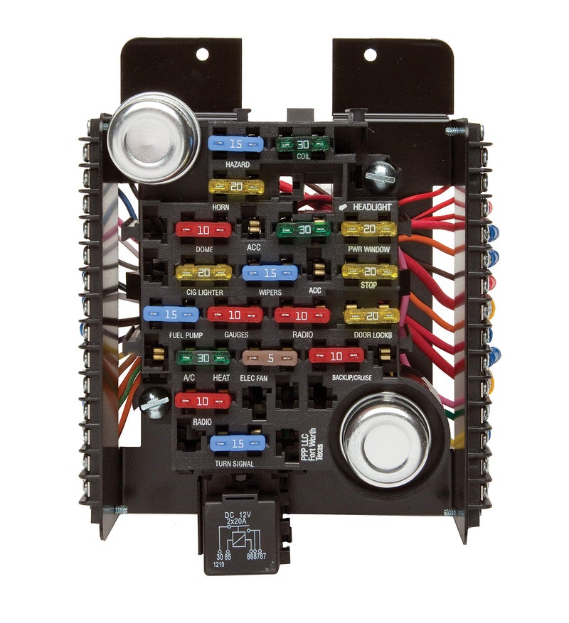 Painless Performance 30003 Universal Pre-Wired 20-Circuit Fuse Block - Image 5