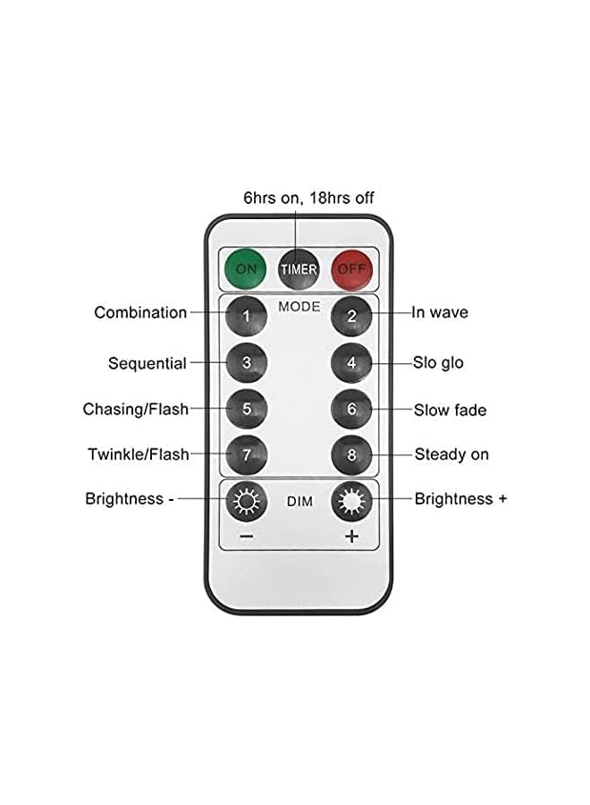 The Bros عبوة 2 من أضواء الف fairy LED البيضاء الدافئة 33 قدم 100 LED تعمل بالطاقة عبر USB للاستخدام الداخلي والخارجي - Image 4