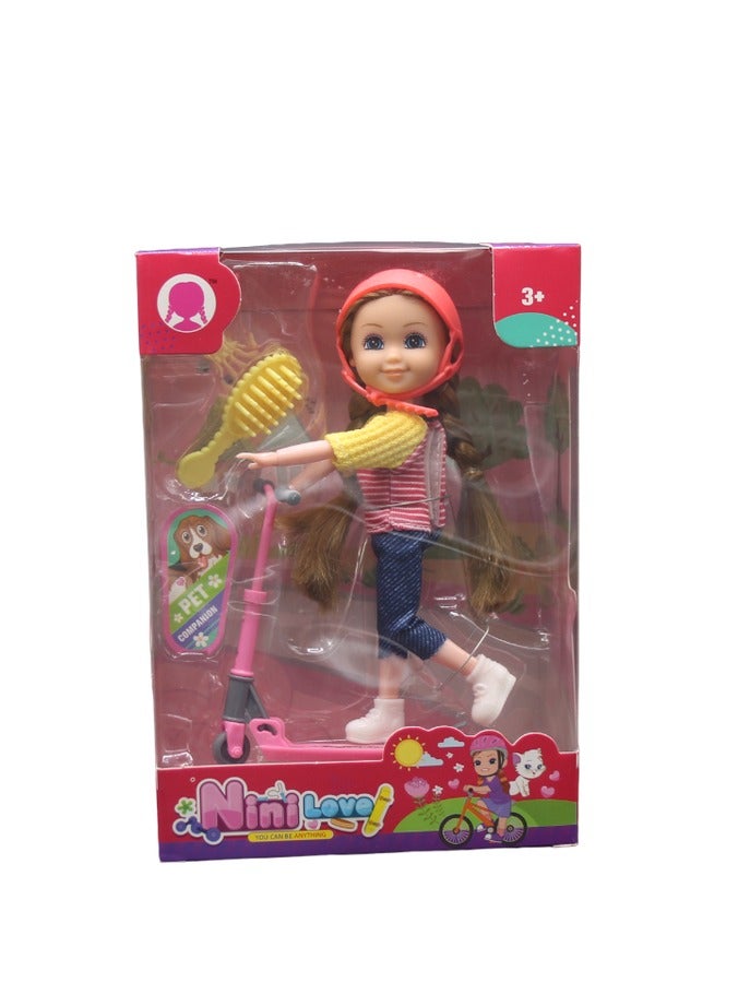 نيني دمية نيني لوف الرياضية مع والاكسسوارات 31-2389956C - Image 1