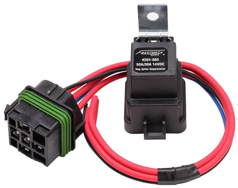 Fastronix Solutions 50/30 Amp Weatherproof Automotive Relay and Socket Kit - Image 1
