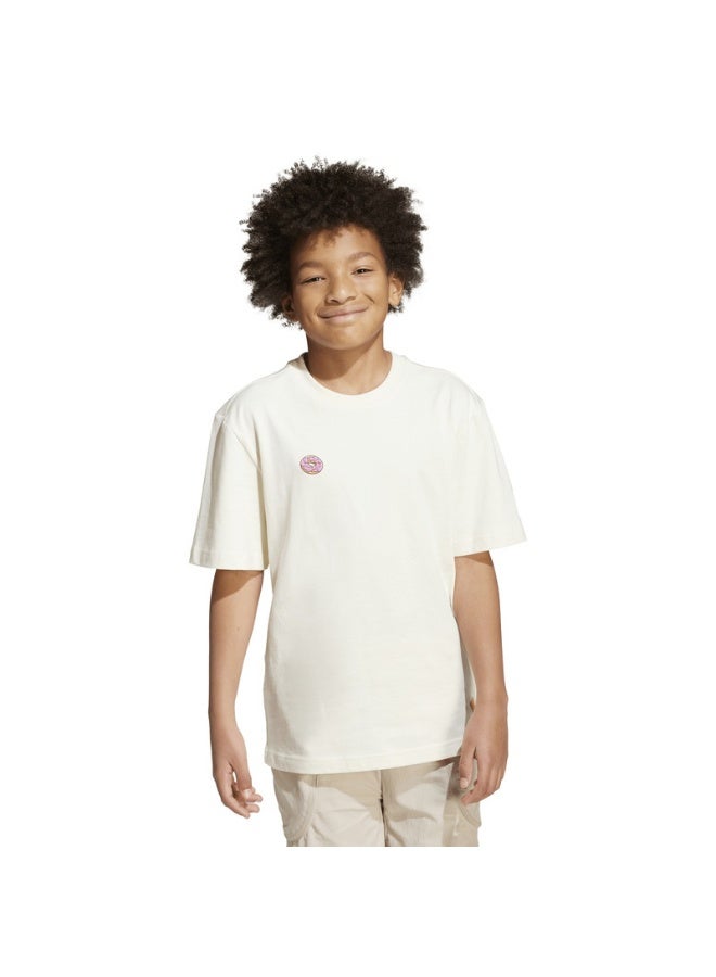 Adidas Adidas J Sim Gfx T U White Not Sports Specific T-Shirts For Unisex  - Image 2