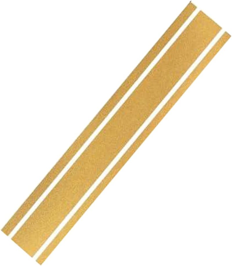 BPA Gold Car Hood Stripe Sticker - Image 1