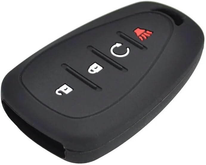 QASULER Silicone Car Key Case Cover for Chevrolet - Image 3