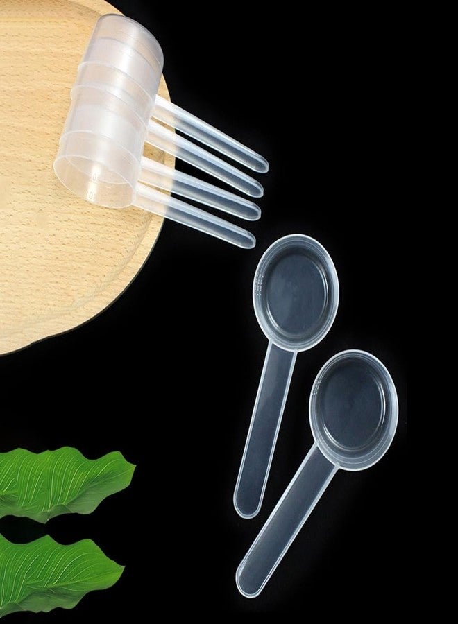 BFLCTTBD 20 Pcs 30ml Long Handle Plastic Measuring Scoops Milk Powder Scoops Baking Measuring Spoons For Cosmetics Face Mask Cooking Spice Jars - Image 3