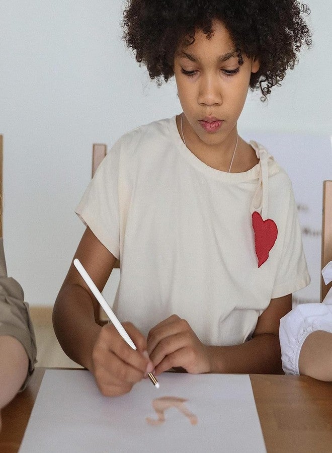 يونيميكس مجموعة فرش الرسم الجاف المصغرة من UNIMEIX، فرش رسم دقيقة للتفاصيل، فرش مزج دقيقة للهواة، فرش ألوان مائية سهلة الاستخدام، فرش رسم نماذج مصغرة (عبوة من 12 قطعة) - Image 5