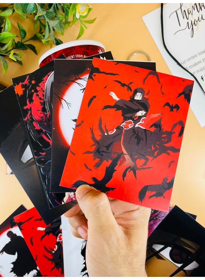 SINCE 7 STORE SINCE 7 STORE Itachi Uchiha Gift Box Includes 5 Products: Mug, Keychain, Key-tag, 9 Mini Posters, and Shape Cut Badge - The Ultimate Anime Fan Collection. - Image 4