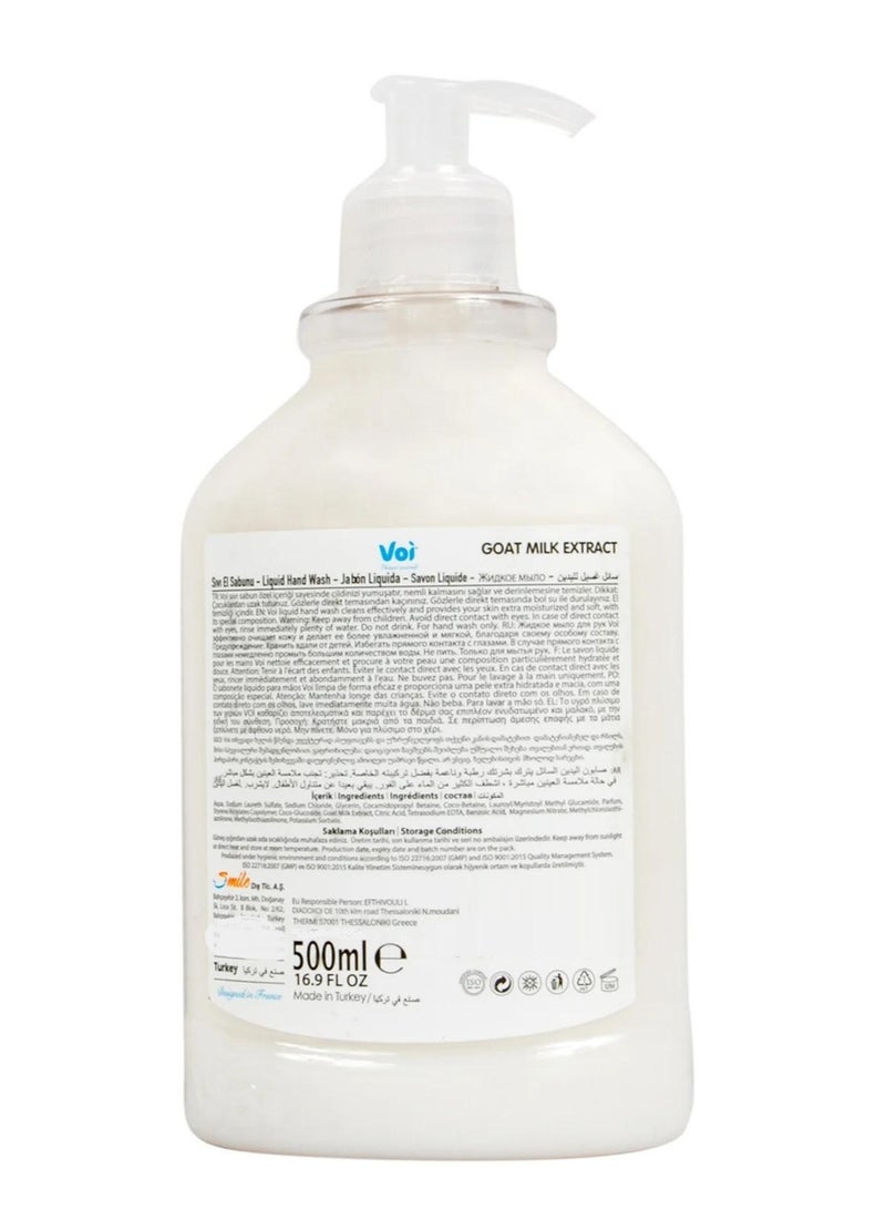 Voi Goat Milk Extract Hand Soap 500 ML - Image 2