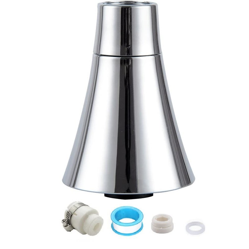 Eletree Kitchen Faucet Sprayer Head Faucet Extender NozzleKitchen Faucet 2 Modes Adjustable High Water Flow Sink Faucet Booster Nozzle Faucet Universal stereotyped Bubbler - Image 1
