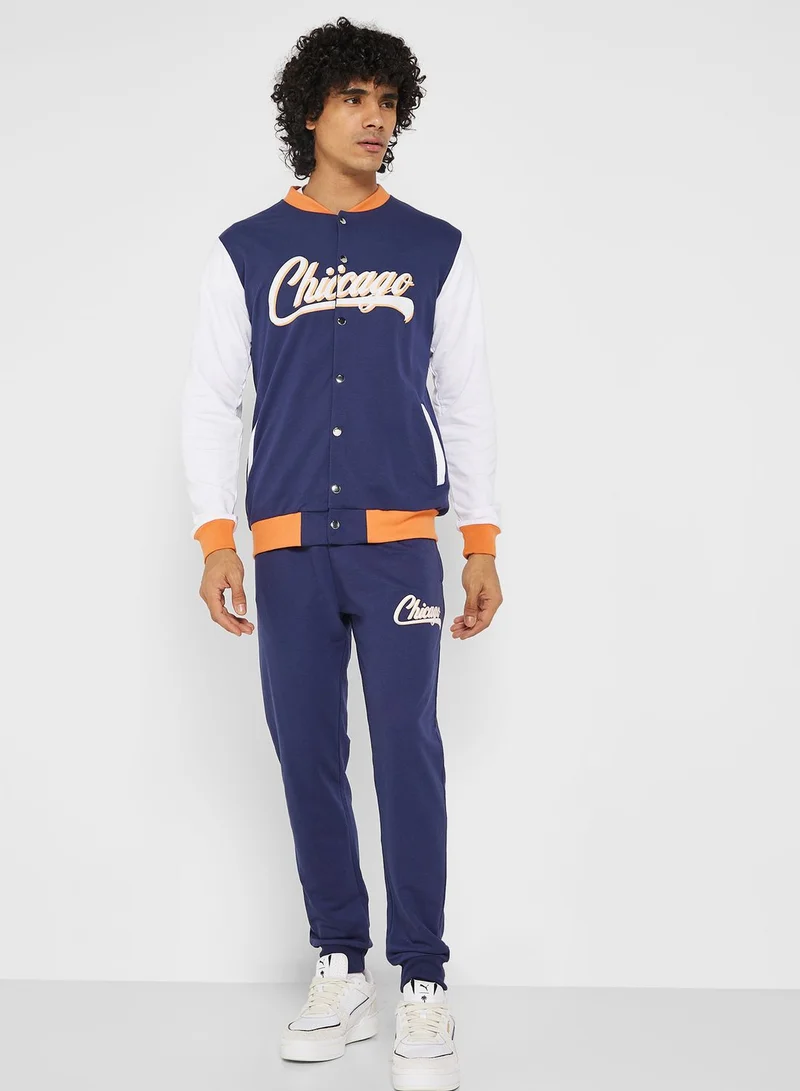 Seventy Five Zip Up Jacket Set
