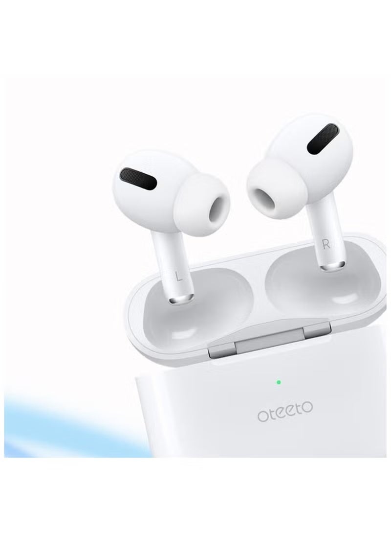 Oteeto OT5 Bluetooth Earbuds HiFi Sound Quality, Noise Cancellation, Multifunctional Touch Control, Wireless Earphones Designed for iOS Devices - Image 3