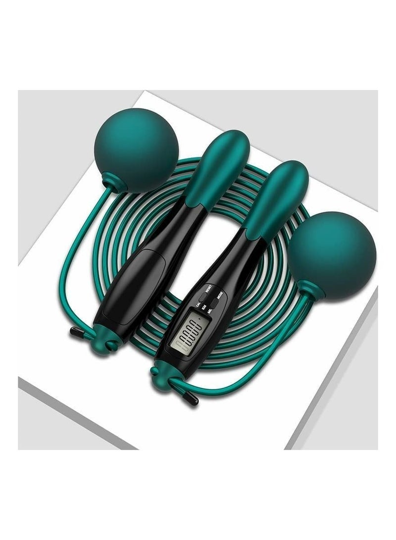 مييلان حبل قفز حبل قفز متعدد الوظائف مع عداد للسعرات الحرارية قابل للتعديل طول حبل قفز لاسلكي للرجال والنساء والأطفال تمارين اللياقة البدنية - Image 1