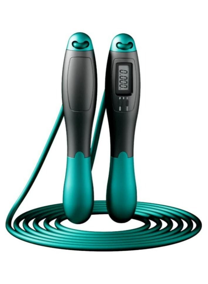 مييلان حبل قفز حبل قفز متعدد الوظائف مع عداد للسعرات الحرارية قابل للتعديل طول حبل قفز لاسلكي للرجال والنساء والأطفال تمارين اللياقة البدنية - Image 3