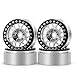 RCLIONS 4pcs Aluminum Alloy 22inch RC Beadlock Wheels Rims for Axial Wraith SCX10 TRX4 110th RC Crawler Car - Image 2