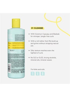 Imbue Coil Awakening Sulphate Free Cream Cleanser - Shampoo for Curly hairs products 4A- 4C 