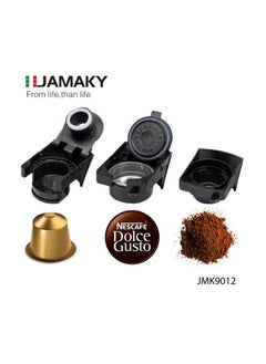 JAMAKY Jamaky JMK9012, Multi Capsule Coffee Machine -1450W - Black.  - Image 2