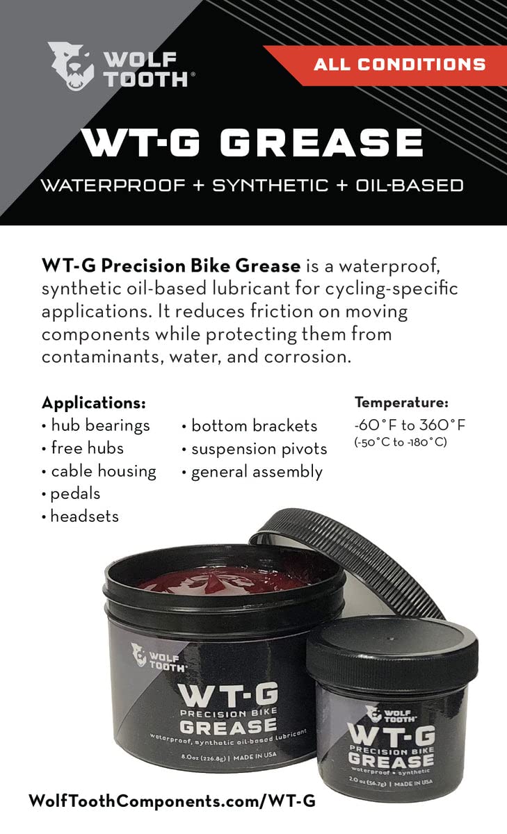 Wolf Tooth WT-G Precision Bike Grease - 2oz - Image 3