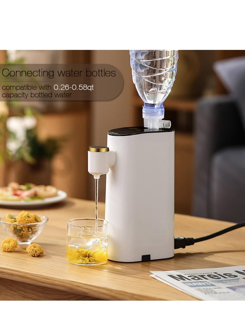 XiuWoo Mini Portable Instant Hot Water Dispenser, 2100W, 3s Quick Heating, 5 Adjustable Temperatures for Bottled Water, Suitable for travel, business trips, hotels, offices - Image 3