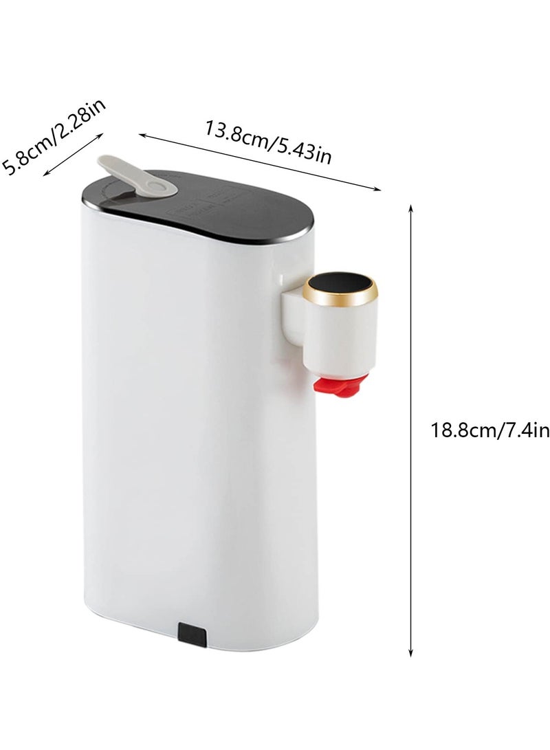 XiuWoo Mini Portable Instant Hot Water Dispenser, 2100W, 3s Quick Heating, 5 Adjustable Temperatures for Bottled Water, Suitable for travel, business trips, hotels, offices - Image 5