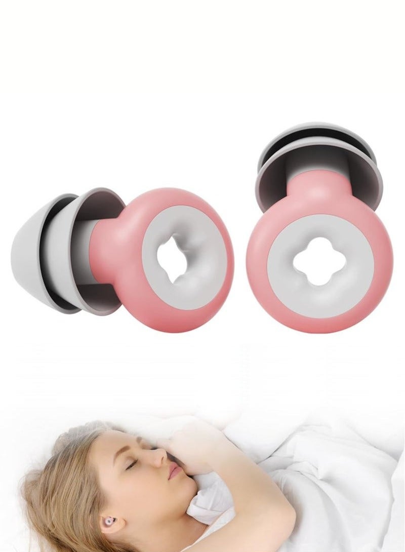Generic Ear Plugs for Sleeping Noise Cancelling, Immersive Silicone Noise Cancelling Earplugs for Sleeping, Studying, Working, Traveling, Swimming (-33dB) (Black)  - Image 2