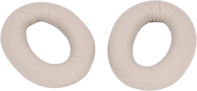 HEEPDD Protein Leather Replacement Ear Pads, Memory Foam Ear Cushions for WH-1000XM2 and Enhanced Sound Isolation for Immersive Gaming Experience Protein Leather Replacement (Light Brown) - Image 1