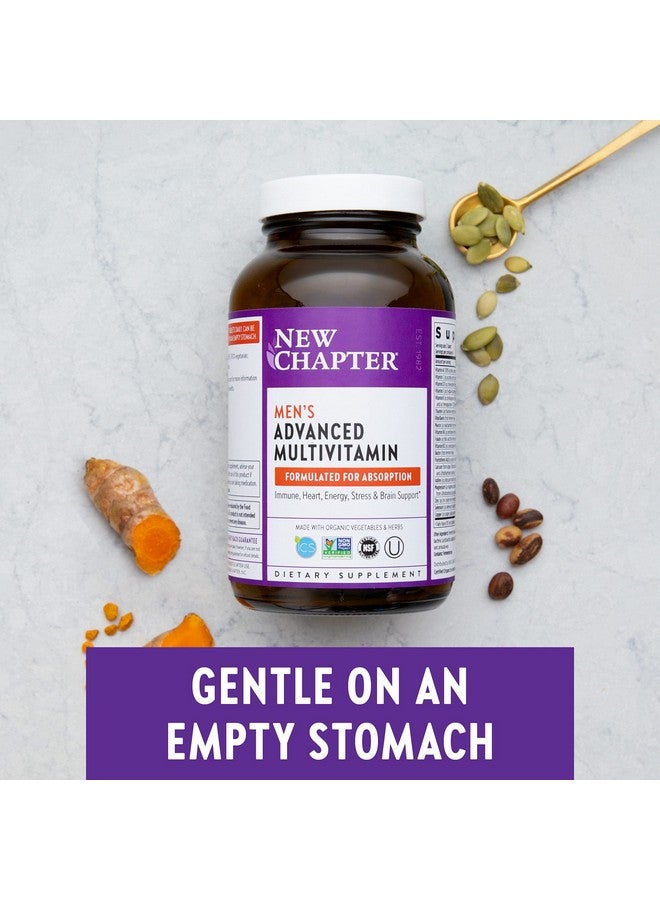 New Chapter Men Multivitamin Every Man Fermented With Probiotics + Selenium + B Vitamins + Vitamin D3 + Organic Nongmo Ingredients Ct 72 Count - Image 5