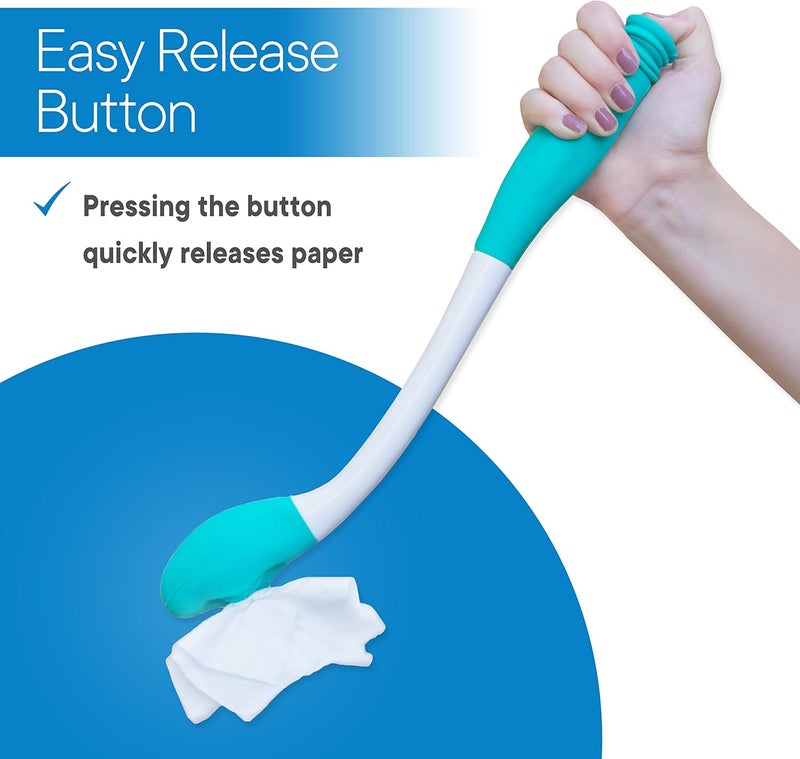 RMS Long Reach Comfort Wipe - Self Assist Toilet Aid, Ideal Daily Living Bathroom Aid for Limited Mobility - Image 5