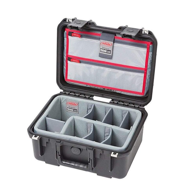 SKB Cases iSeries 13096 Case with Think Tank Dividers  Lid Organizer Black 3i13096DL