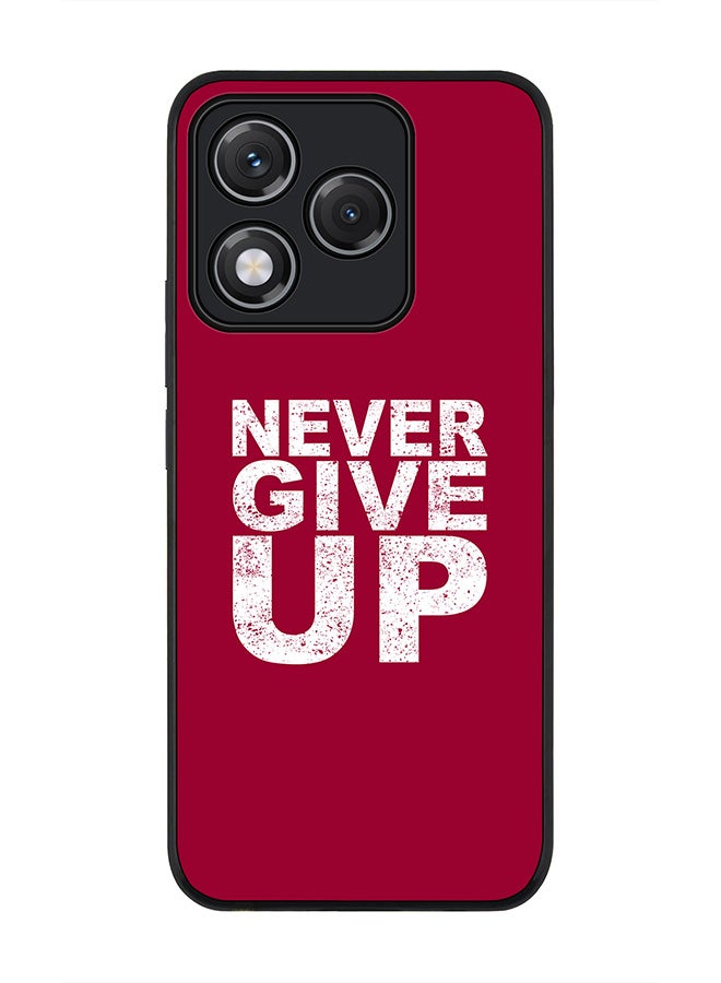 For Honor 400 Lite Case,Slim fit Camera Protection, Shockproof Thin Phone cover  - Never ever give up