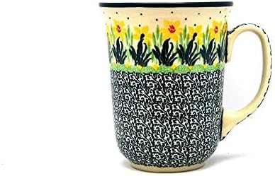 Polish Pottery Gallery Polish Pottery Mug  16 oz Bistro  Daffodil - Image 2