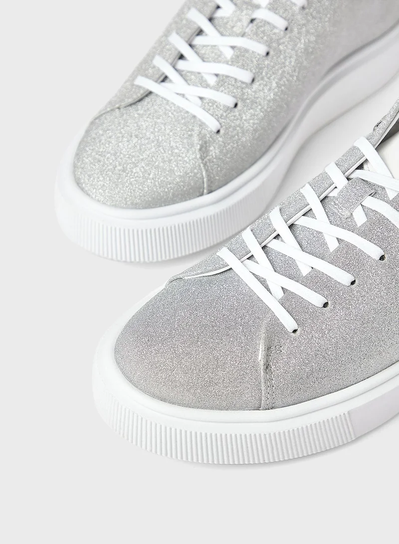 Ted Baker Glitter Platform Sneakers