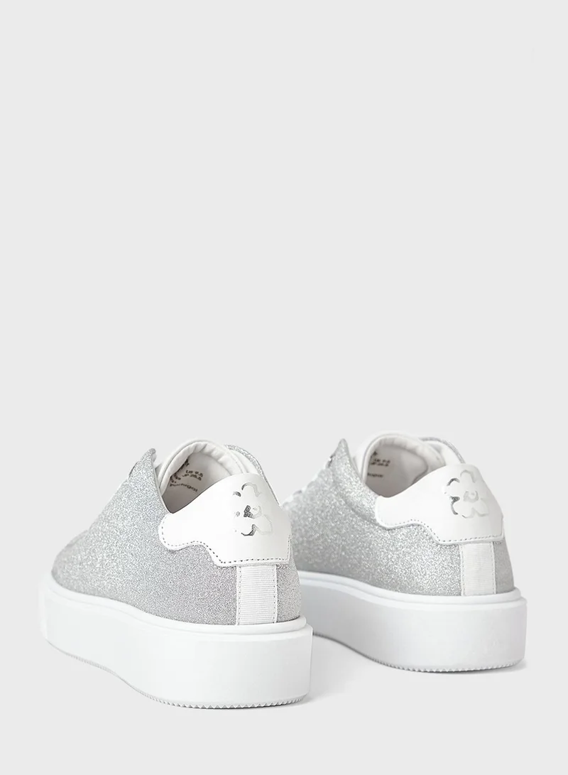 Ted Baker Glitter Platform Sneakers