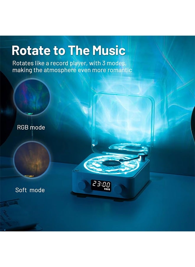 Mini Retro White Noise Bluetooth Speaker Portable Vintage Sleep Aid Bluetooth Speaker Subwoofer With RGB Light Support TF Card - Image 2