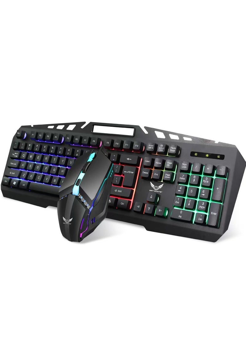 Neutral - Best selling product Redragon S101 gaming keyboard, M601 mouse, RGB backlit gaming keyboard, programmable backlit gaming mouse, great value combination set [new version] K10 gaming keyboard, mouse, RGB backlit gaming keyboard, backlit gaming mouse, great value combination set - Image 1