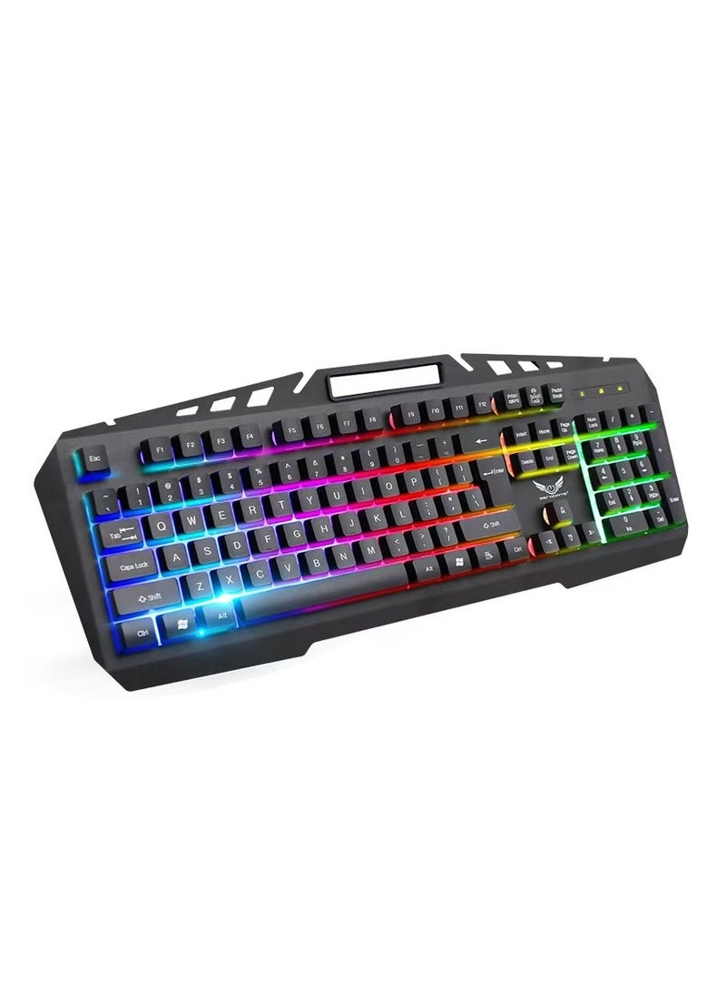 Neutral - Best selling product Redragon S101 gaming keyboard, M601 mouse, RGB backlit gaming keyboard, programmable backlit gaming mouse, great value combination set [new version] K10 gaming keyboard, mouse, RGB backlit gaming keyboard, backlit gaming mouse, great value combination set - Image 1