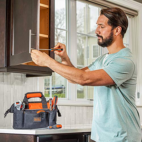 BLACK+DECKER Tool Bag, 12-inch (BDST500001APB) - Image 5