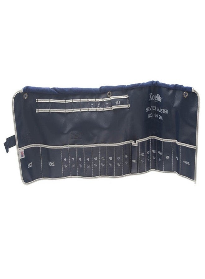 Xcelite Weller Xcelite roll-up plastic coated canvas case for 23 Pieces Service Master Roll Set- Canvas Only | 99SMKN - Image 1