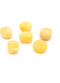 Murty99 Genuine Drum Natural Yellow Calcite Rock Piece 002 