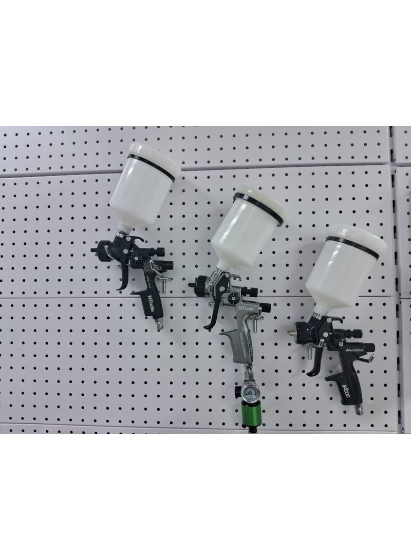MAS NTools  Paint Spray Gun,1.3,Air Spray Gun Automotive Paint,HVL 1.4, Air Regulator for Car Wall House Furniture Door Cabinet Fence Touch - Image 2