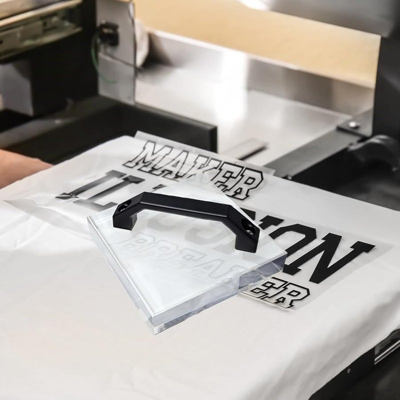 Heat Transfer Pressing Tool Vinyl Cooling Block Sublimation Accessory with Ergonomic Grip - Image 3